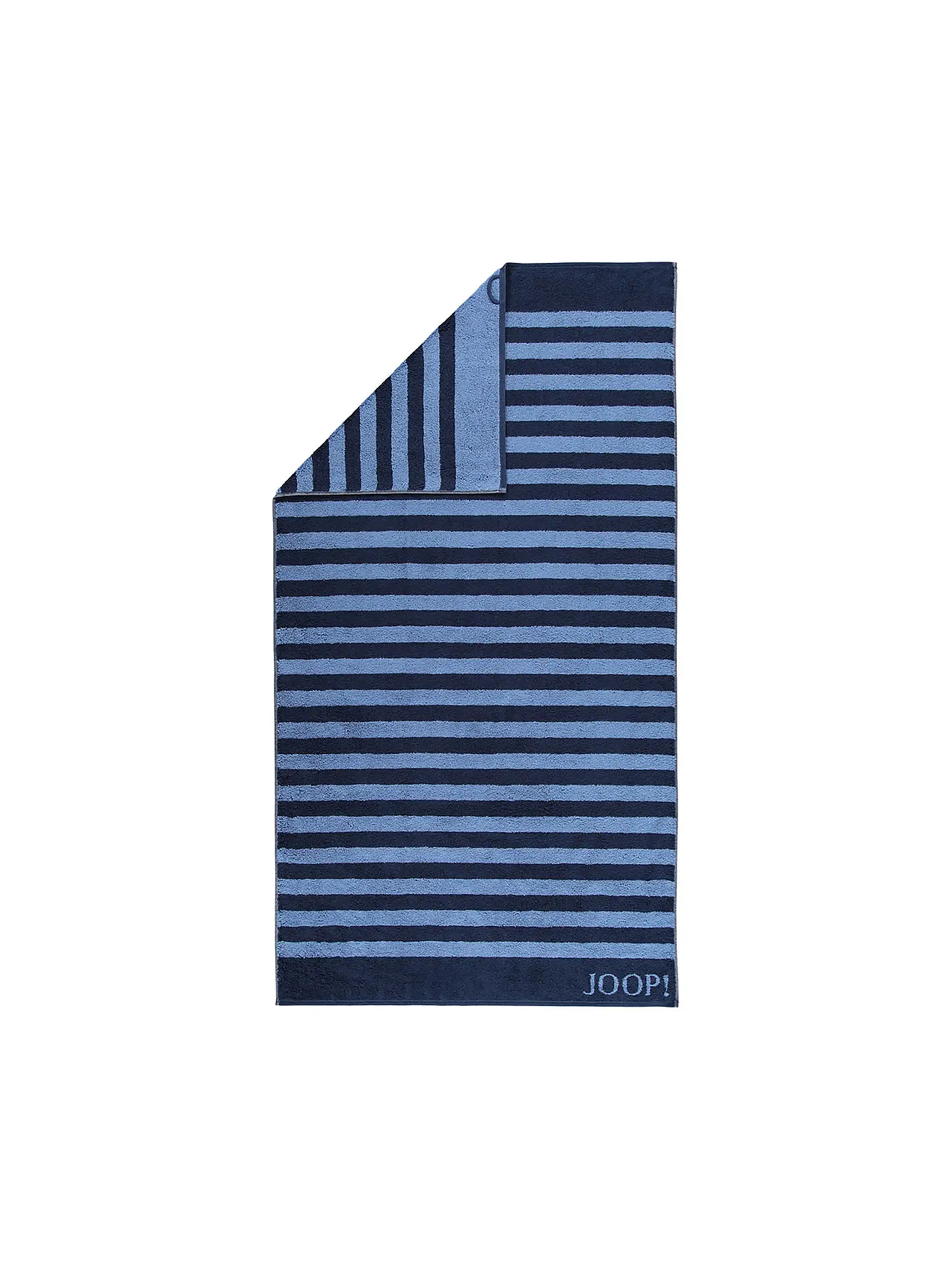 JOOP | Duschtuch Stripes 80x150cm (Anthrazit) | dunkelblau